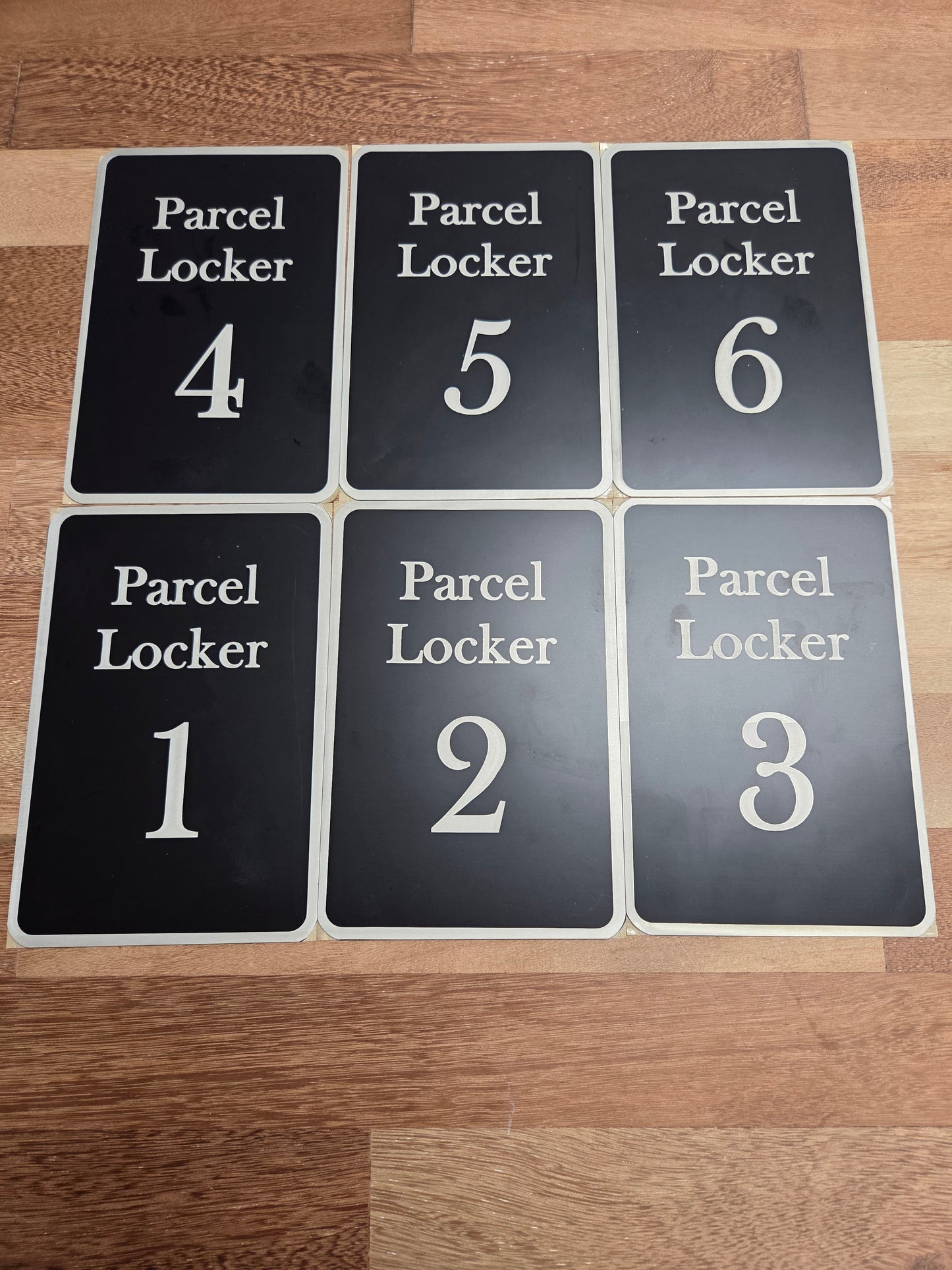 Durablack Outdoor Engraving Placard – Custom Laser-Engraved Aluminum with Adhesive Backing - .020 Thickness