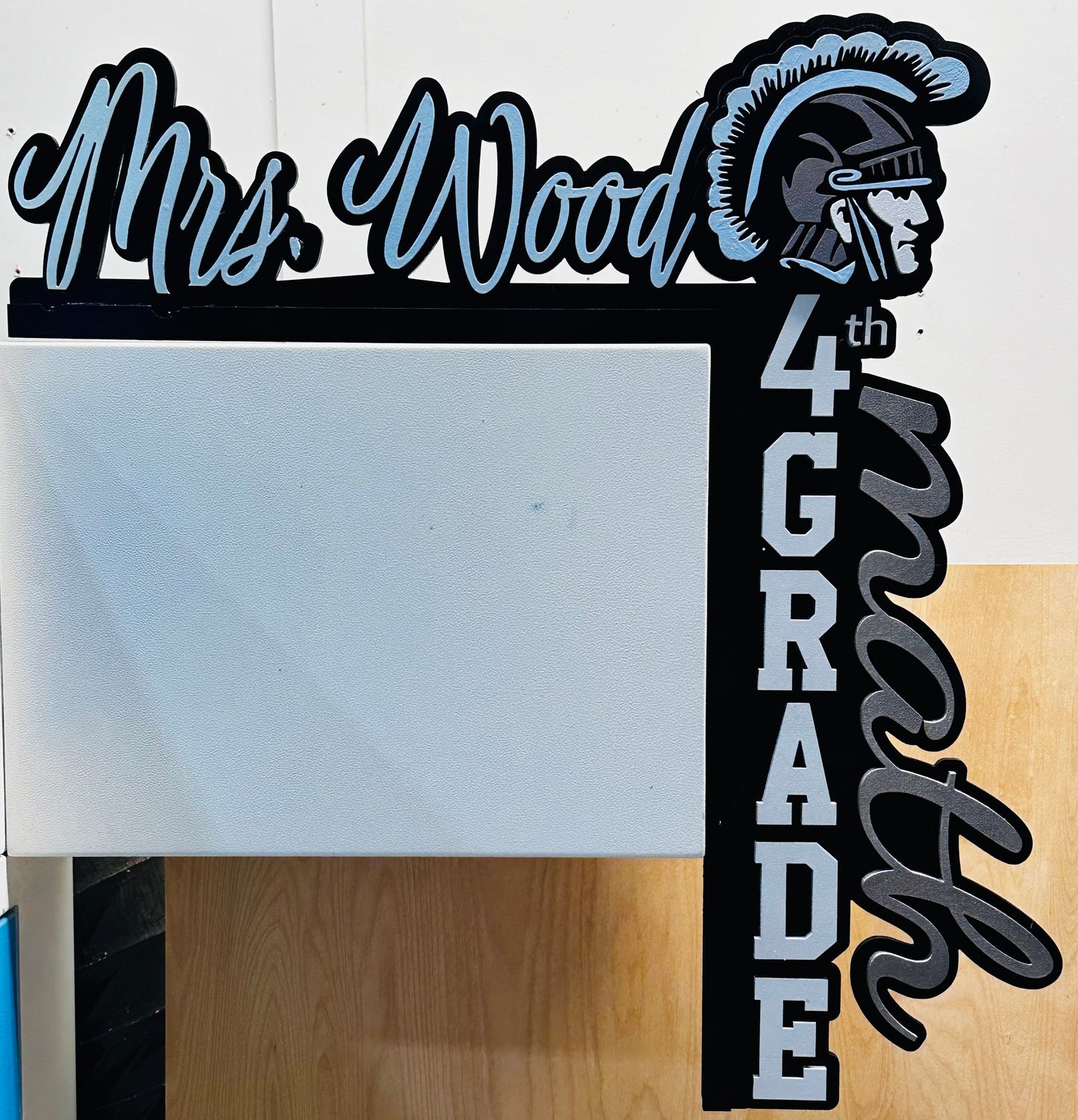 School Corner Door Sign
