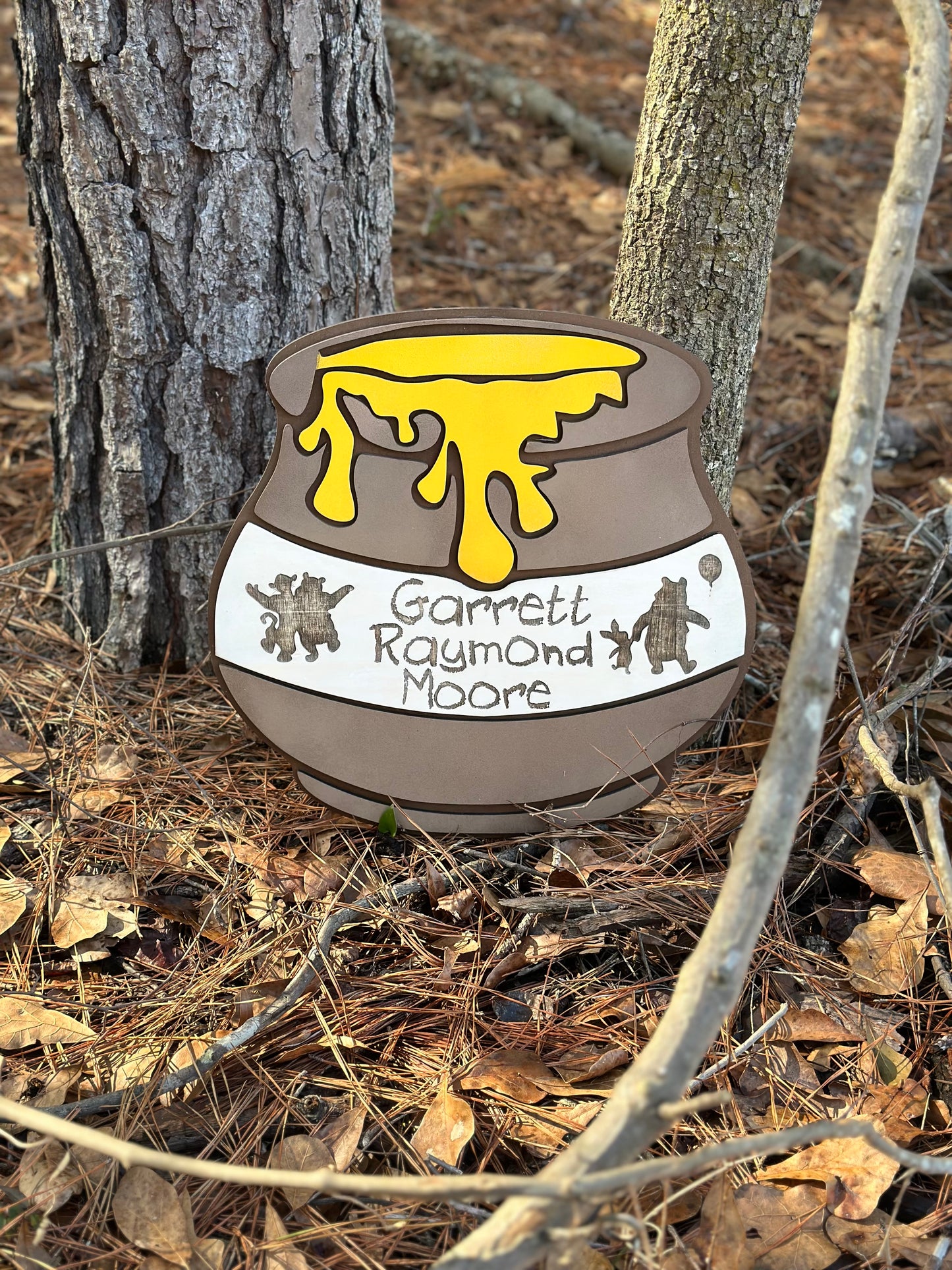 Honey Jar - Nursery Name Sign