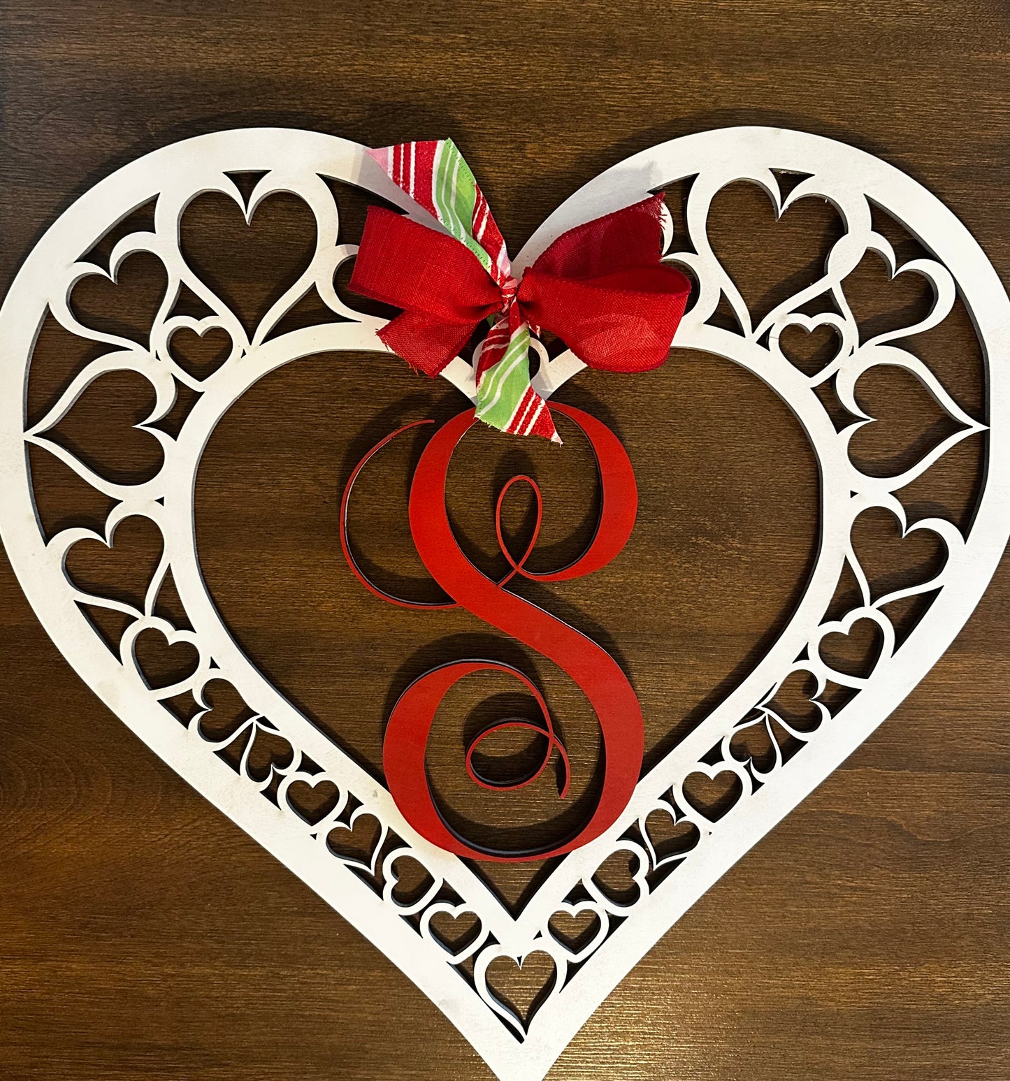 Valentines Day Heart Front Door Sign | Heart Sign