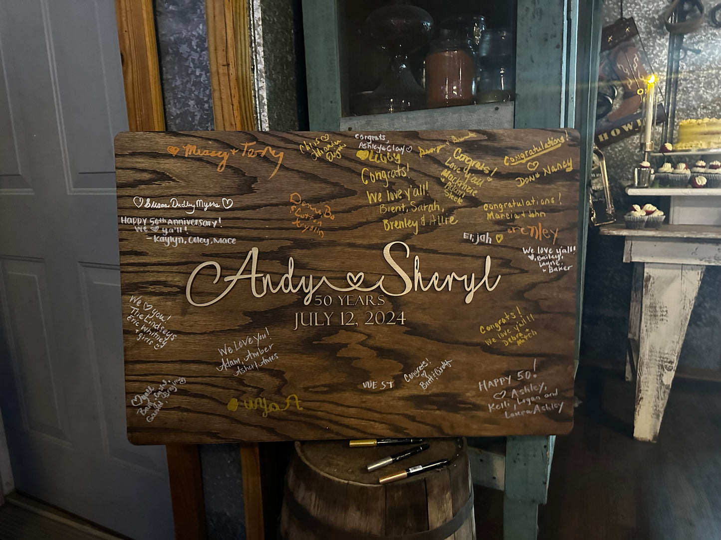 Guest Board - 32x20 Custom
