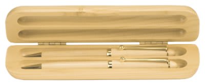 Maple Executive Pen Set w/ Maple Wood Case