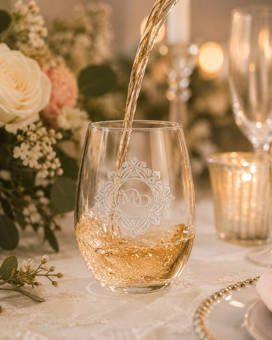 Libbey 15 oz. Stemless Wine Glass