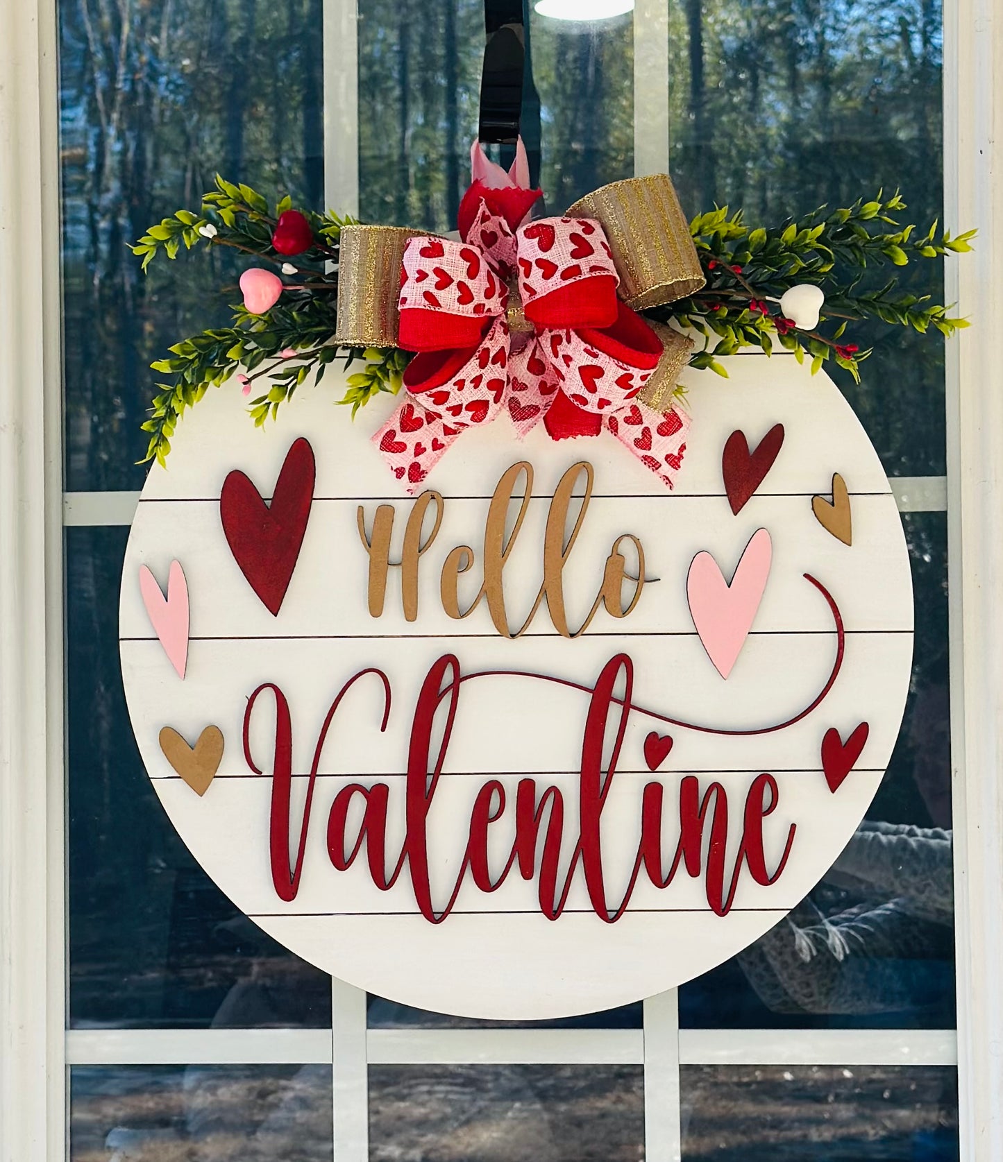 Hello Valentine - Farmhouse Shiplap Theme