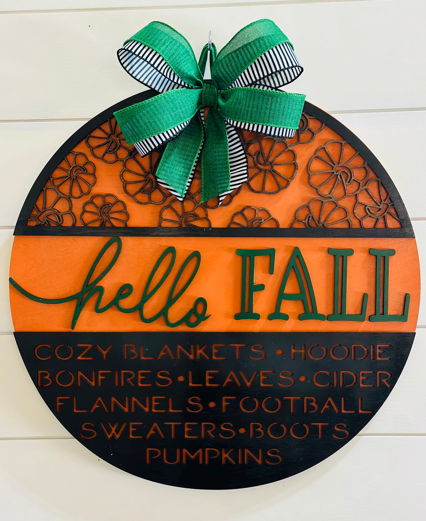 Hello Fall Door Hanger