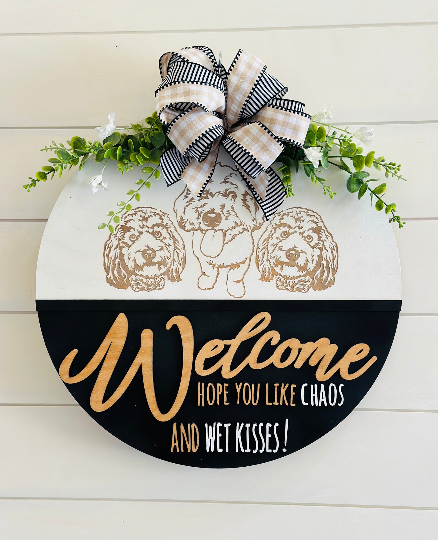 Welcome - Dog Breed Engraved