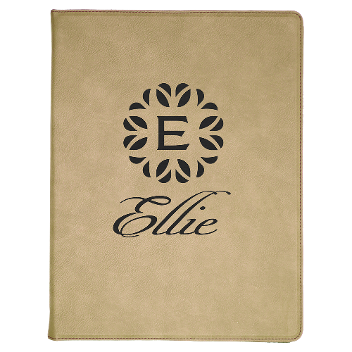 Leatherette Portfolio with Notepad