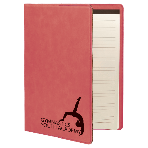 Leatherette Portfolio with Notepad