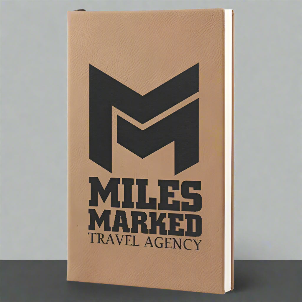 5 1/4" x 8 1/4" Leatherette Journal with Lined Notepad