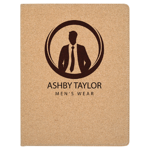 Leatherette Portfolio with Notepad