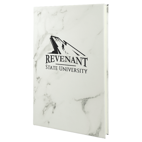 5 1/4" x 8 1/4" Leatherette Journal with Lined Notepad