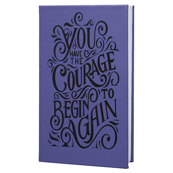 5 1/4" x 8 1/4" Leatherette Journal with Lined Notepad