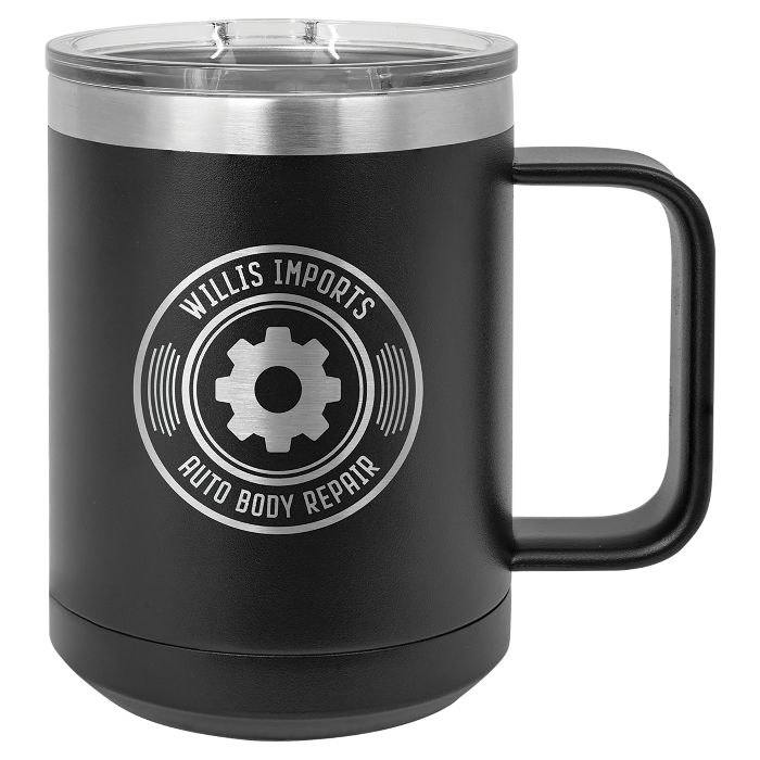 15oz Mug w/ Slider Lid Polar Camel