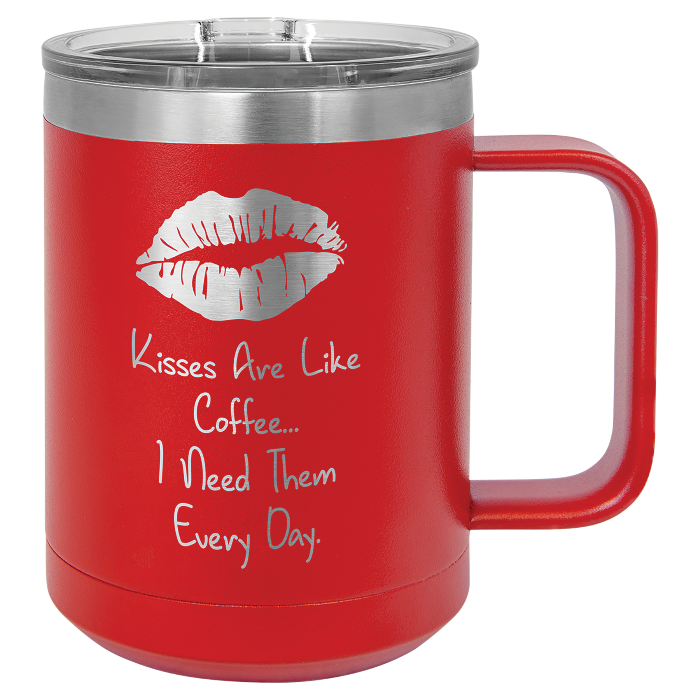 15oz Mug w/ Slider Lid Polar Camel