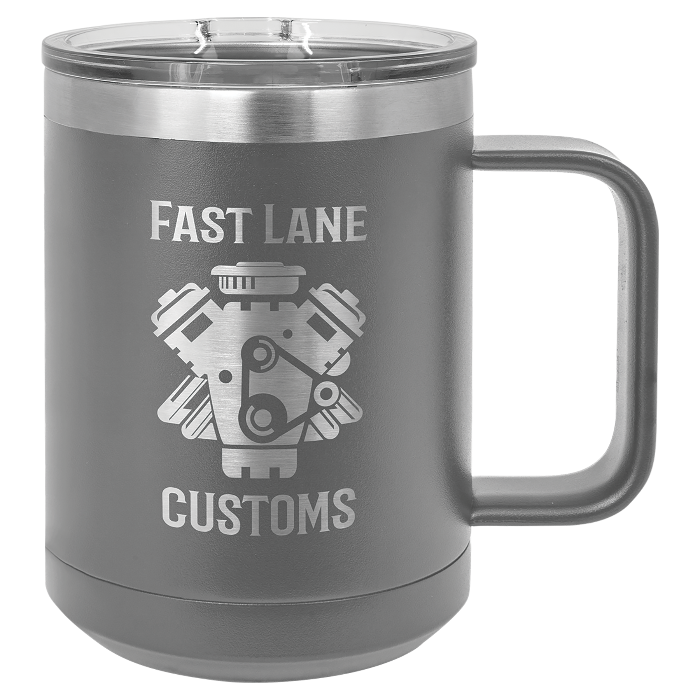 15oz Mug w/ Slider Lid Polar Camel