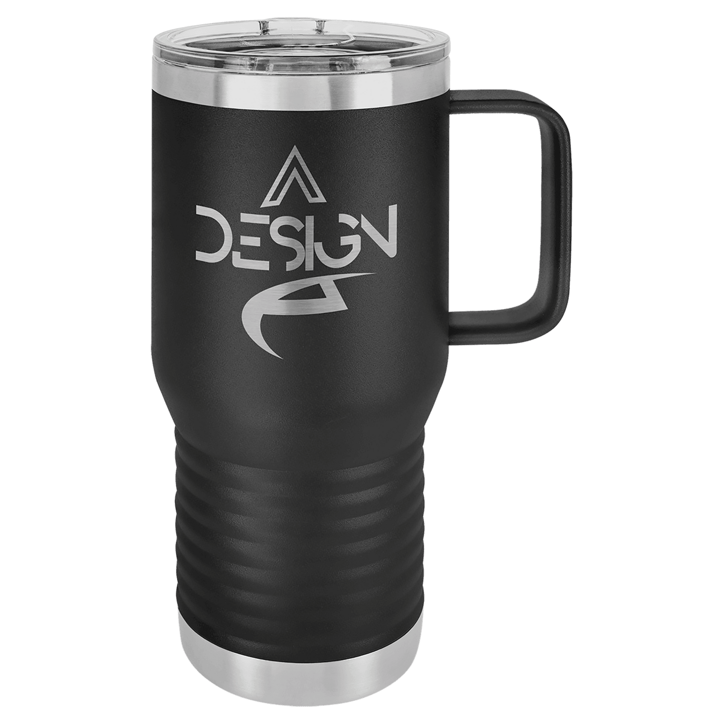 20oz Travel Mug w/ handle Polar Camel