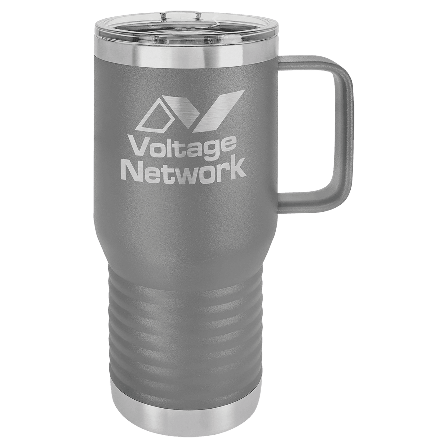 20oz Travel Mug w/ handle Polar Camel