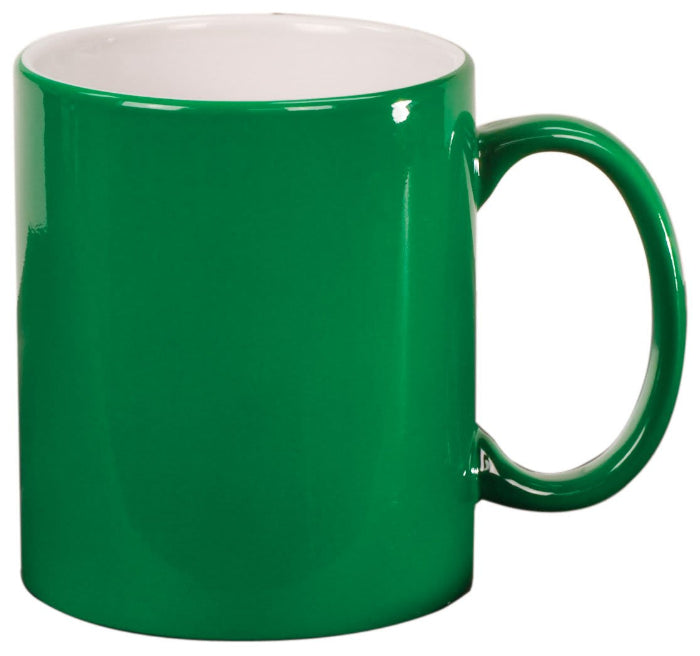 11oz Round Ceramic Coffee Mug