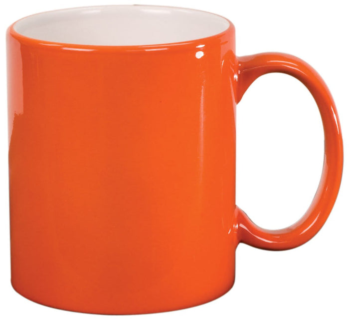 11oz Round Ceramic Coffee Mug