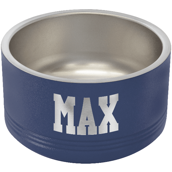 Polar Camel Small 18oz Personalized Pet Bowl