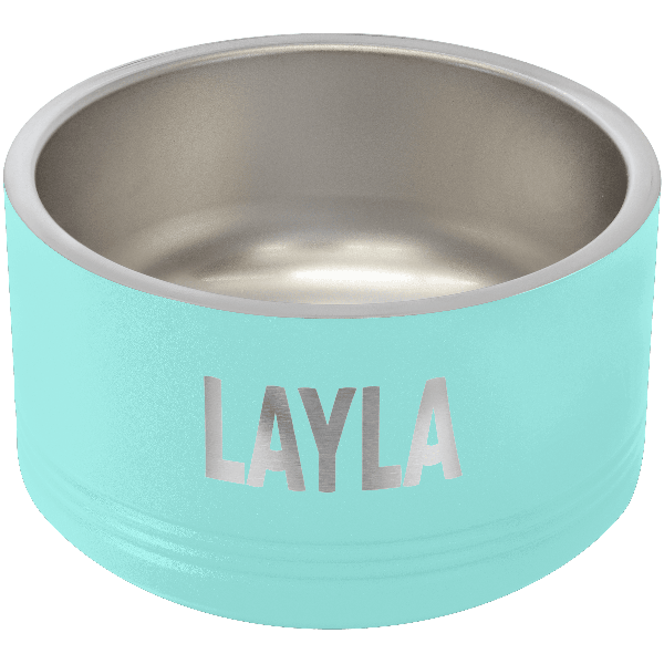 Polar Camel Small 18oz Personalized Pet Bowl