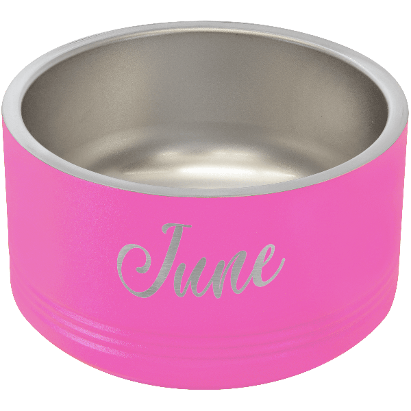 Polar Camel Small 18oz Personalized Pet Bowl