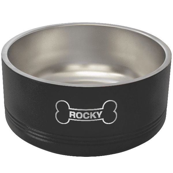 Polar Camel Large 64oz Personalized Pet Bowl
