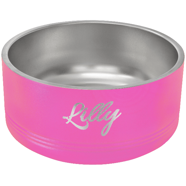 Polar Camel Large 64oz Personalized Pet Bowl