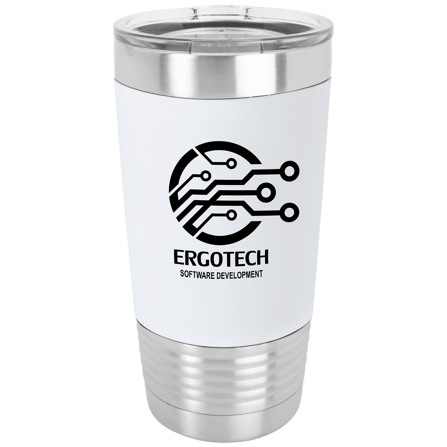 20oz Ringneck Tumbler Polar Camel with Silicone Grip
