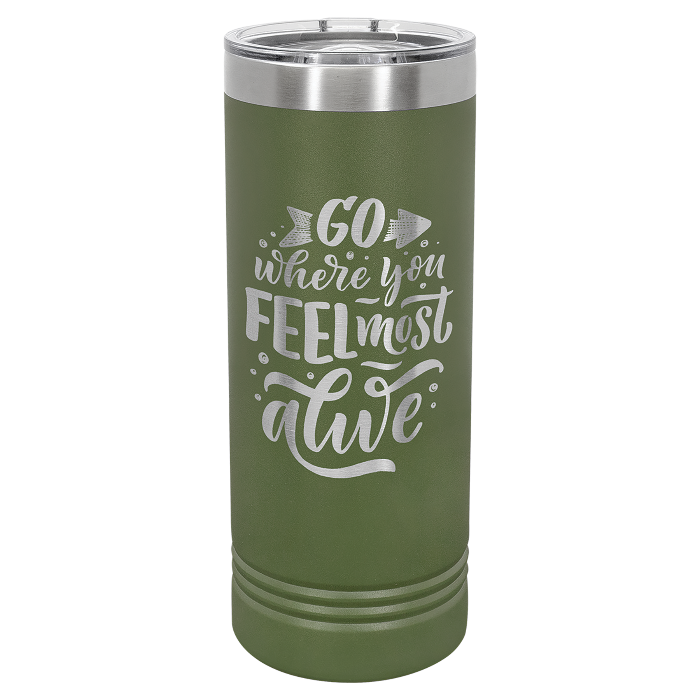 22oz Skinny Tumbler Polar Camel