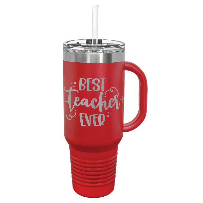 40oz Travel Mug w/ handle Polar Camel