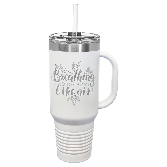 40oz Travel Mug w/ handle Polar Camel