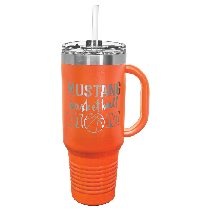 40oz Travel Mug w/ handle Polar Camel