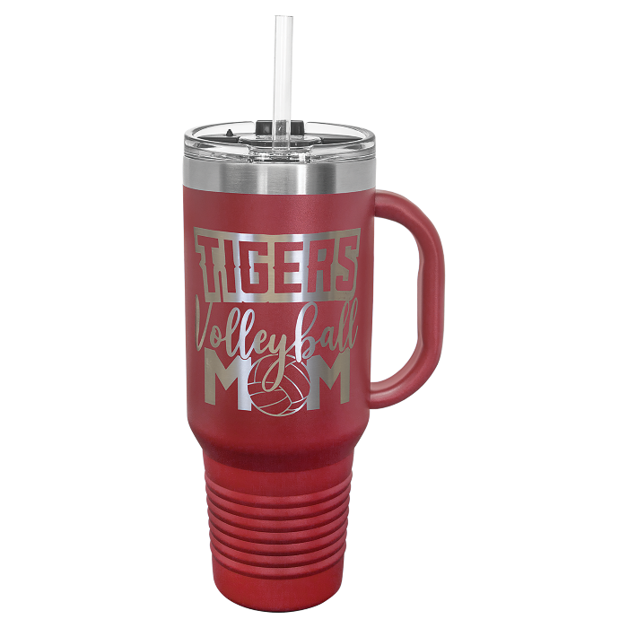 40oz Travel Mug w/ handle Polar Camel