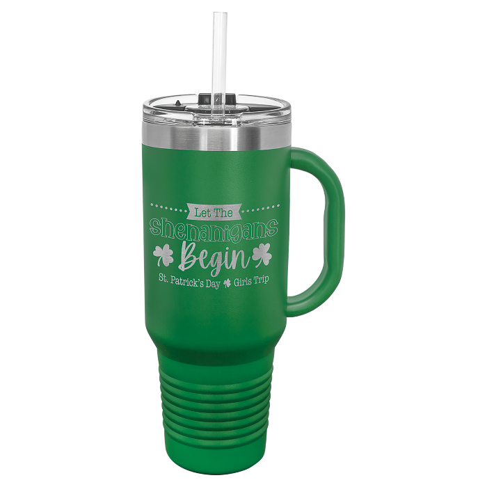 40oz Travel Mug w/ handle Polar Camel