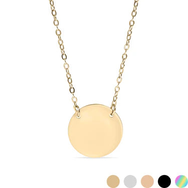 Circle Pendant Necklace