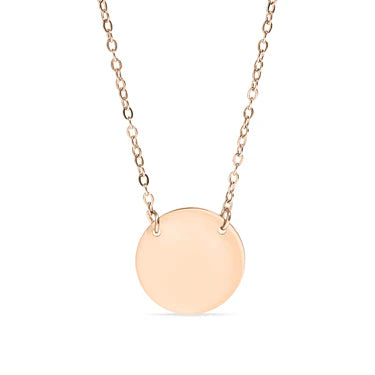 Circle Pendant Necklace