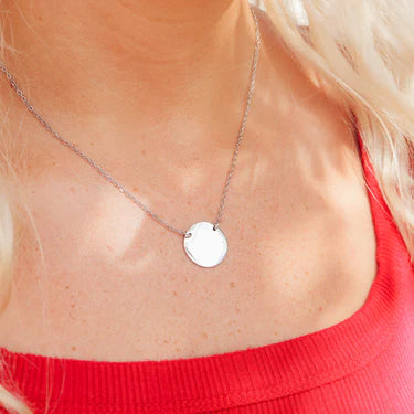 Circle Pendant Necklace