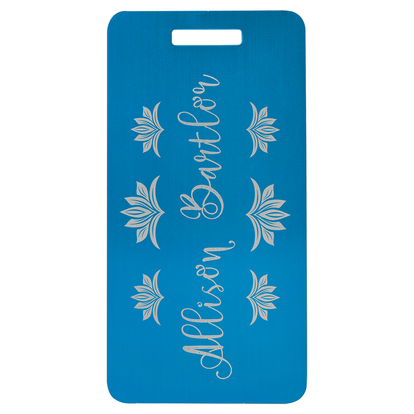 Anodized Aluminum Luggage Tag