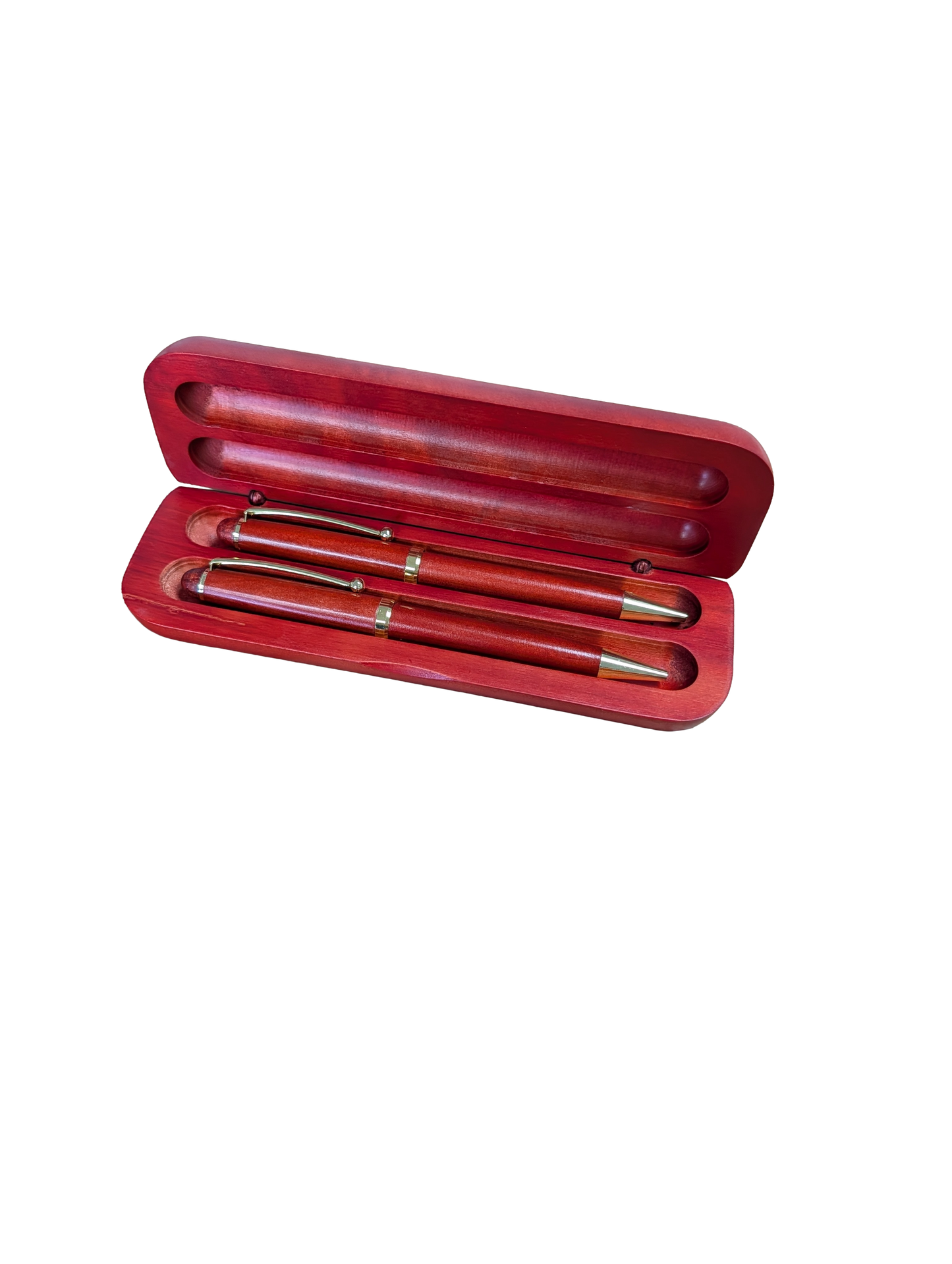 Rosewood Executive Pen Set w/ Rosewood Case