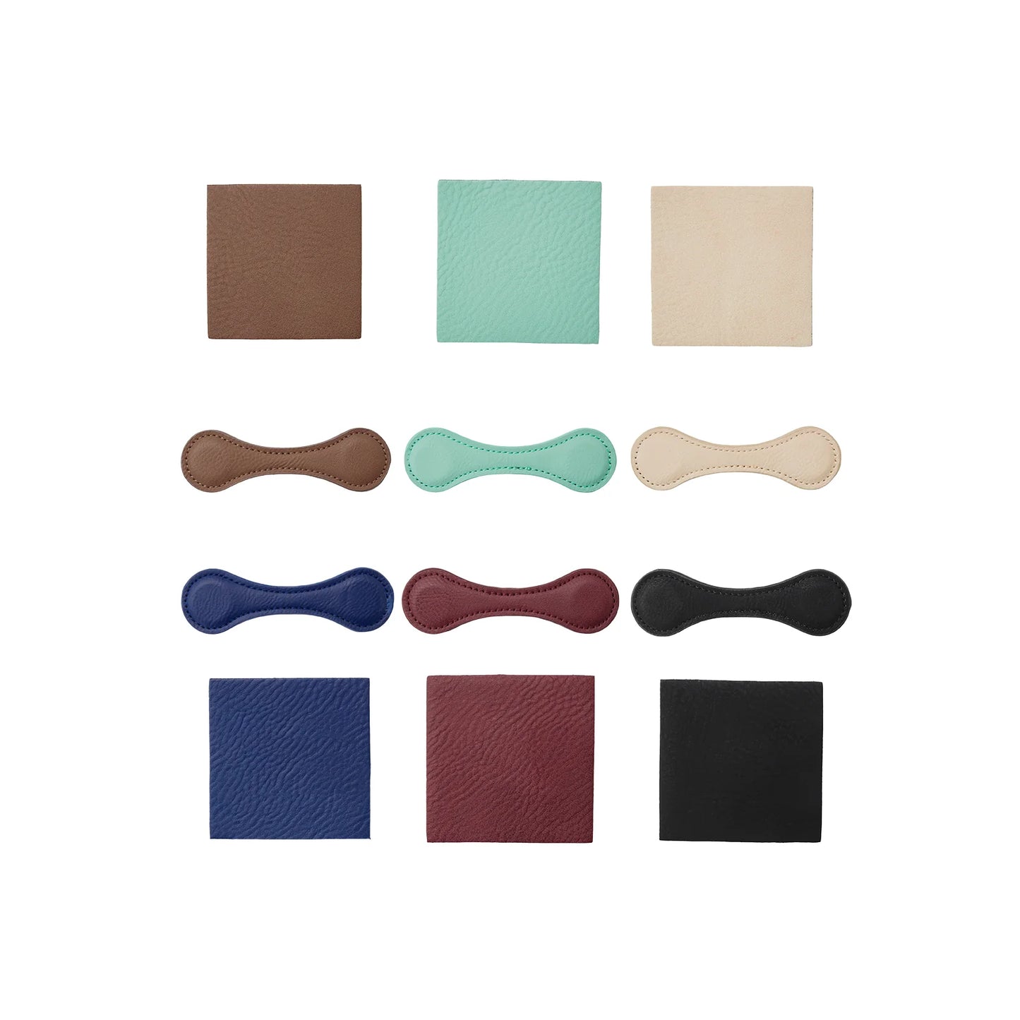 Leatherette Magnetic Bookmarks