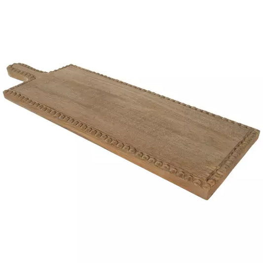 Rectangle Beaded Serving Board with Handle
