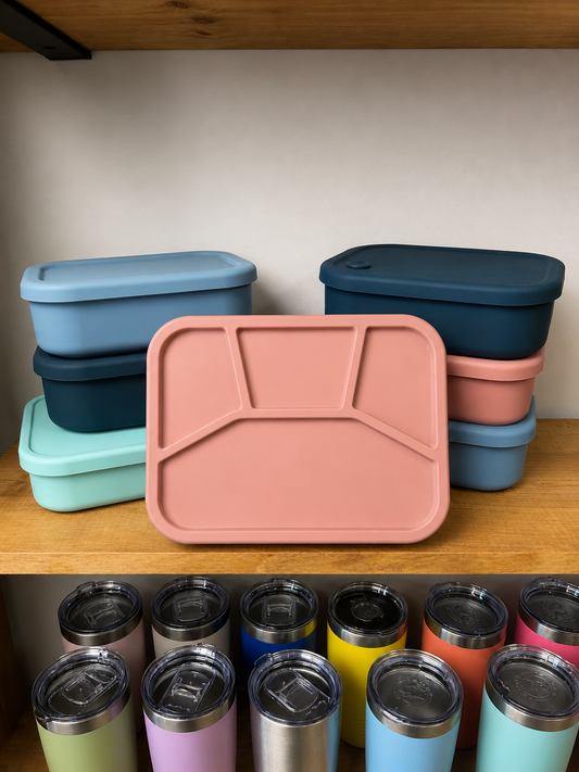 Personalized Silicone Lunch Boxes