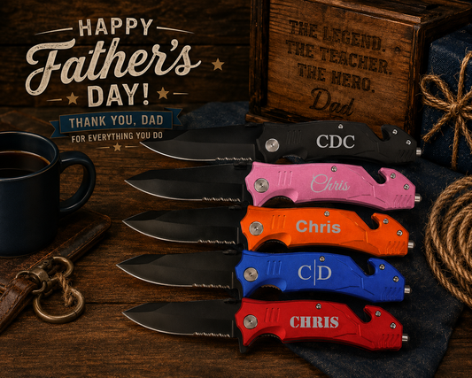 4.5'' Bison River Rescue Knife - Father's Day Gift