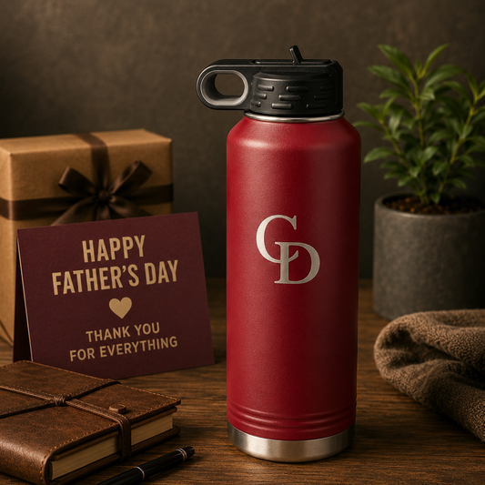 Personalized Polar Camel 40oz Water Bottle - Father's Day Gift