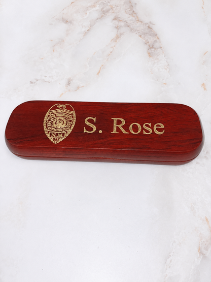 Rosewood Executive Pen Set w/ Rosewood Case
