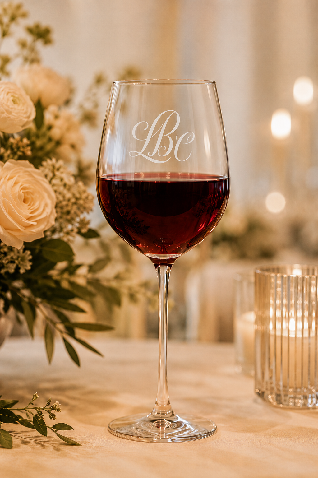 Personalized 19oz Wine Glass