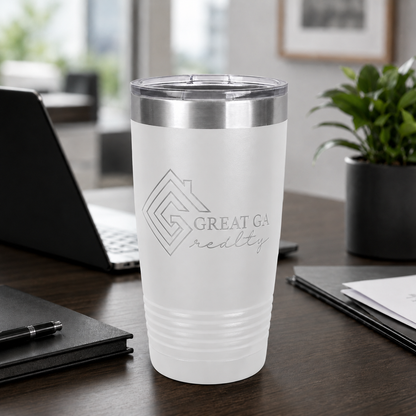 Custom Engraved Polar Camel Travel Tumbler 20 oz | Business Logo Gifts | Corporate Promotional Tumblers