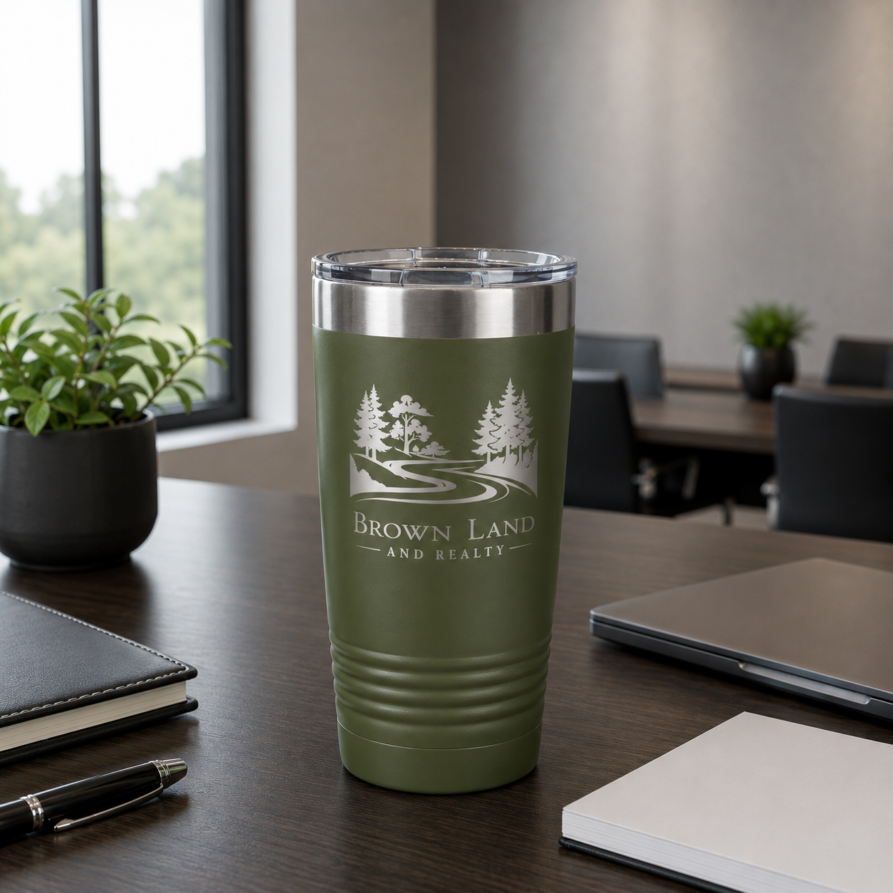 Custom Engraved Polar Camel Travel Tumbler 20 oz | Business Logo Gifts | Corporate Promotional Tumblers