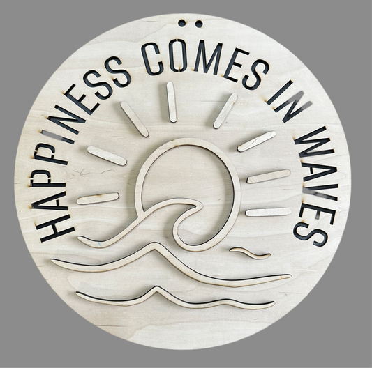 Happiness Comes In Waves - Blanks